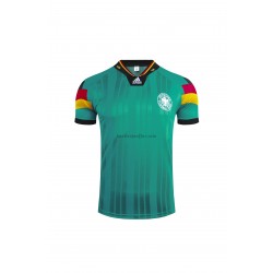Tyskland Retro Borta Fotbollströja 1992 Kortärmad