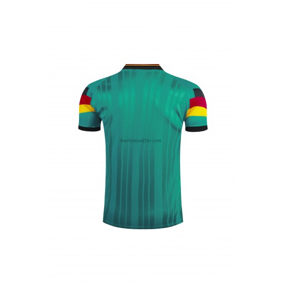 Tyskland Retro Borta Fotbollströja 1992 Kortärmad