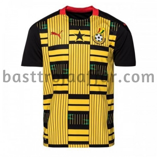 Ghana Borta Fotbollströja 2020-2021 Kortärmad