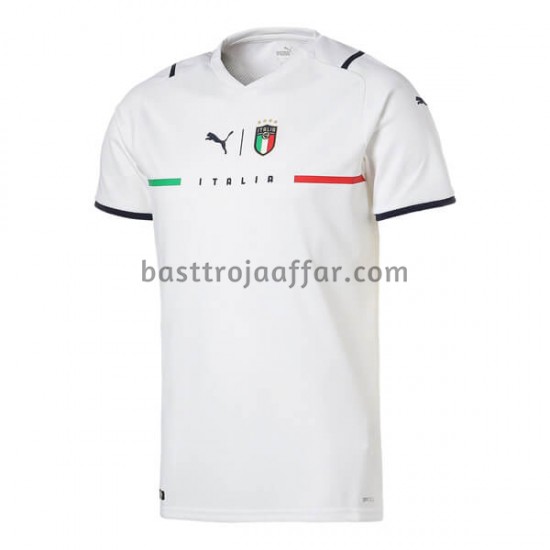 Italien Borta Fotbollströja 2021-2022 Kortärmad