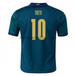 Italien Frankrikesco Totti 10 Tredje Fotbollströja EM 2020 Kortärmad
