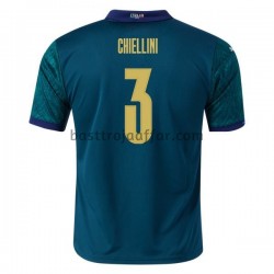 Italien Giorgio Chiellini 3 Tredje Fotbollströja EM 2020 Kortärmad