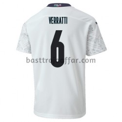 Italien VERRATTI 6 Borta Fotbollströja EM 2020 Kortärmad