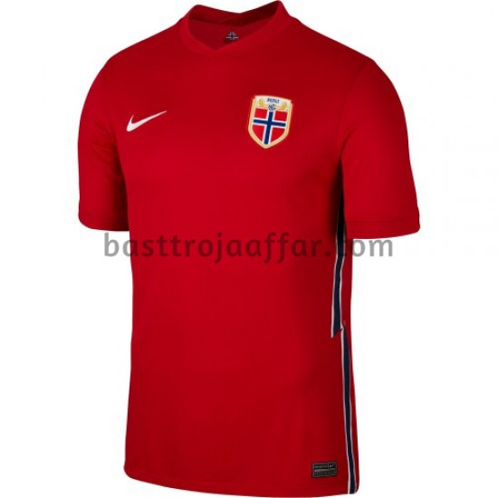 Norge Hemma Fotbollströja 2020-2021 Kortärmad