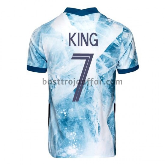 Norge Joshua King 7 Borta Fotbollströja 2020-2021 Kortärmad