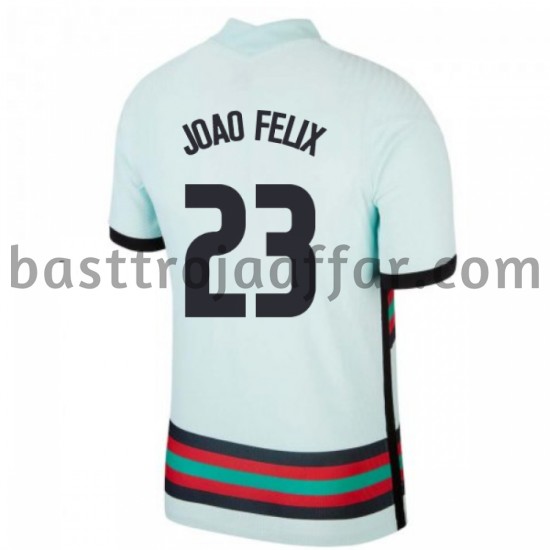 Portugal João Félix 23 Borta Fotbollströja EM 2020 Kortärmad