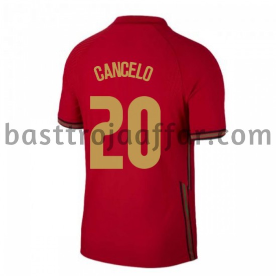 Portugal Joao Cancelo 20 Hemma Fotbollströja EM 2020 Kortärmad