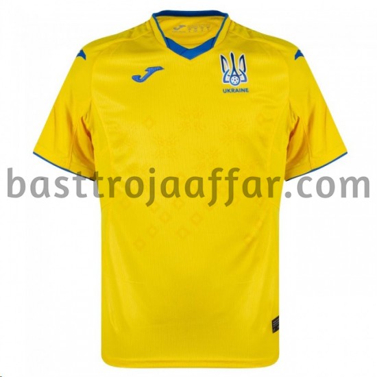 Ukraina Hemma Fotbollströja 2020-2021 Kortärmad