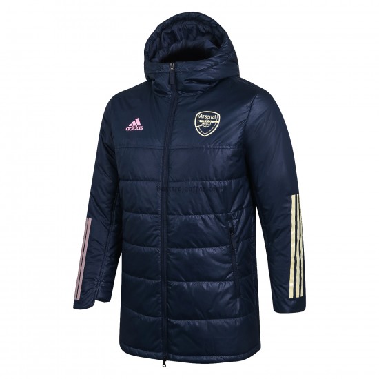 Arsenal Män Dunjackor Marinblå