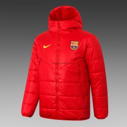FC Barcelona Män Dunjackor Röd
