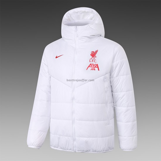 Liverpool Män Dunjackor Vit