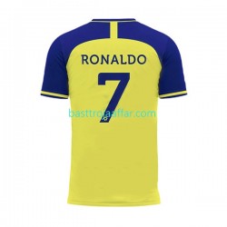 Al-Nassr Ronaldo 7 Män Hemma Fotbollströja 2022-2023 Kortärmad