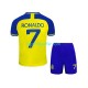 Al-Nassr Ronaldo 7 Barn Hemma Fotbollströja 2022-2023 Kortärmad