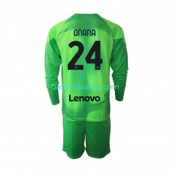Inter Milan Andre Onana 24 Målvakt Barn Tredje Fotbollströja 2022-2023 Långärmad Inter Milan Andre Onana 24 Målvakt Barn Tredje Fotbollströja 2022-2023 Långärmad