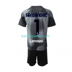 Inter Milan Samir Handanovic 1 Målvakt Barn Hemma Fotbollströja 2022-2023 Kortärmad