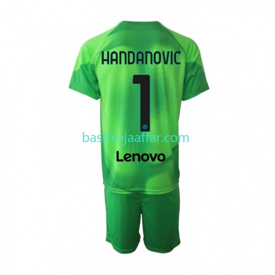 Inter Milan Samir Handanovic 1 Målvakt Barn Tredje Fotbollströja 2022-2023 Kortärmad