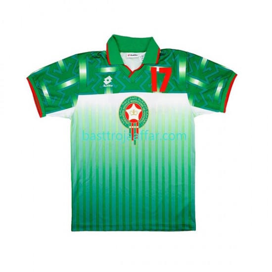 Marocko 1994 Retro Män Borta Fotbollströja Kortärmad