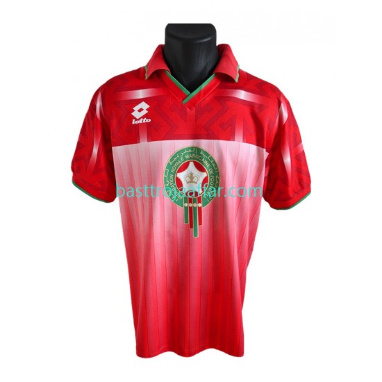 Marocko 1994 Retro Män Hemma Fotbollströja Kortärmad