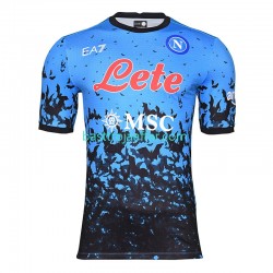 SSC Napoli Halloween Män Hemma Fotbollströja 2022-2023 Kortärmad SSC Napoli Halloween Män Hemma Fotbollströja 2022-2023 Kortärmad