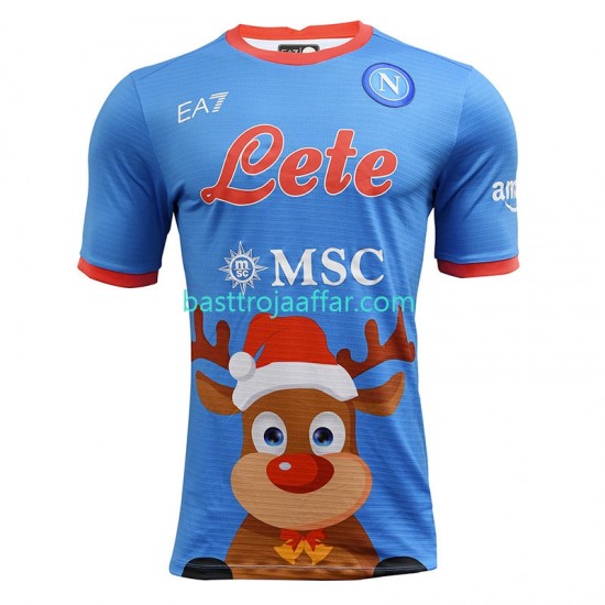 SSC Napoli Xmas Män Hemma Fotbollströja 2022-2023 Kortärmad