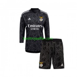 Benfica Målvakt Barn Borta Fotbollströja 2022-2023 Långärmad