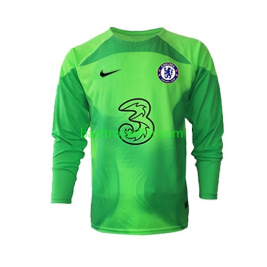 Chelsea Kepa Arrizabalaga 1 Målvakt Män Tredje Fotbollströja 2022-2023 Långärmad