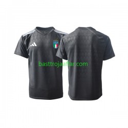 Italien Målvakt Män Borta Fotbollströja 2023 Kortärmad