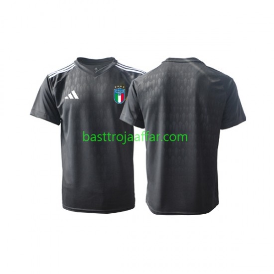 Italien Målvakt Män Borta Fotbollströja 2023 Kortärmad