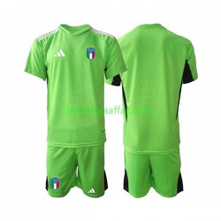 Italien Målvakt Barn Hemma Fotbollströja 2023 Kortärmad