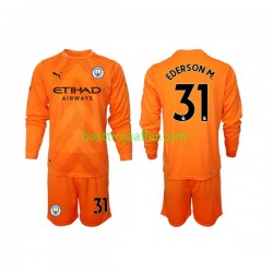 Manchester City Ederson M 31 Målvakt Barn Tredje Fotbollströja 2022-2023 Långärmad Manchester City Ederson M 31 Målvakt Barn Tredje Fotbollströja 2022-2023 Långärmad