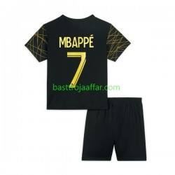Paris Saint-Germain Mbappé 7 Barn Fjärde Fotbollströja 2022-2023 Kortärmad Paris Saint-Germain Mbappé 7 Barn Fjärde Fotbollströja 2022-2023 Kortärmad