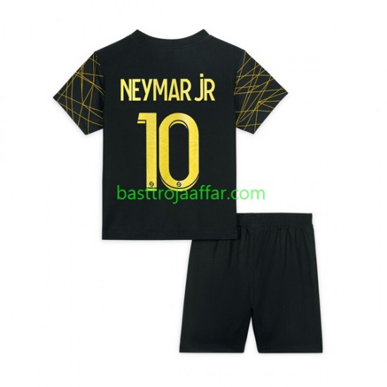 Paris Saint-Germain Neymar JR 10 Barn Fjärde Fotbollströja 2022-2023 Kortärmad