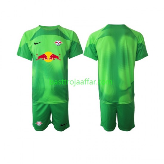 RB Leipzig Målvakt Barn Borta Fotbollströja 2022-2023 Kortärmad