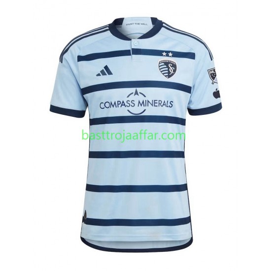 Sporting Kansas City Män Hemma Fotbollströja 2023-2024 Kortärmad