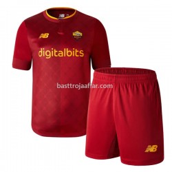 AS Roma Barn Hemma Fotbollströja 2022/23 Kortärmad