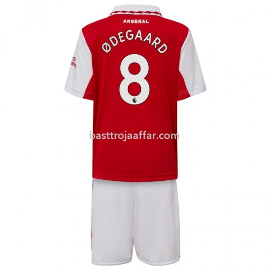 Arsenal Odegaard 8 Barn Hemma Fotbollströja 2022/23 Kortärmad