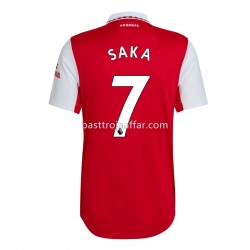 Arsenal Saka 7 Hemma Fotbollströja 2022/23 Kortärmad