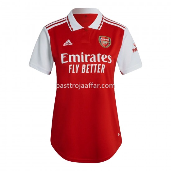 Arsenal Dam Hemma Fotbollströja 2022/23 Kortärmad