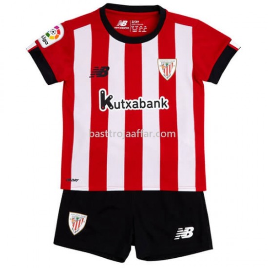 Athletic Bilbao Barn Hemma Fotbollströja 2022/23 Kortärmad