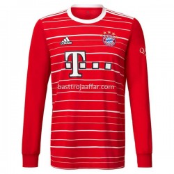 Bayern München Hemma Fotbollströja 2022/23 Långärmad Bayern München Hemma Fotbollströja 2022/23 Långärmad