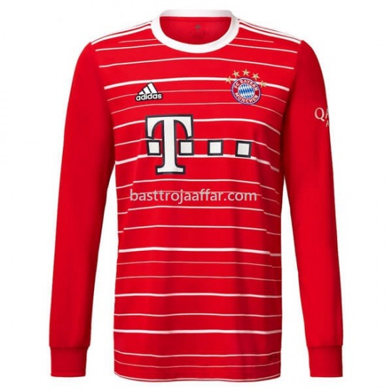 Bayern München Hemma Fotbollströja 2022/23 Långärmad