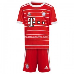 Bayern München Barn Hemma Fotbollströja 2022/23 Kortärmad Bayern München Barn Hemma Fotbollströja 2022/23 Kortärmad