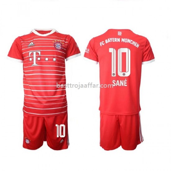 Bayern München Sane 10 Barn Hemma Fotbollströja 2022/23 Kortärmad