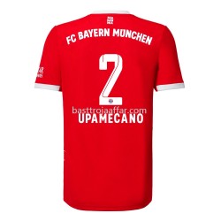 Bayern München Upamecano 2 Hemma Fotbollströja 2022/23 Kortärmad