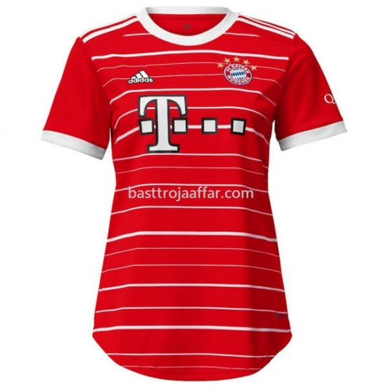 Bayern München Dam Hemma Fotbollströja 2022/23 Kortärmad