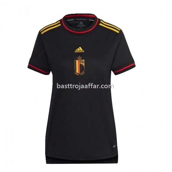 Belgien Dam Hemma Fotbollströja 2022 Kortärmad