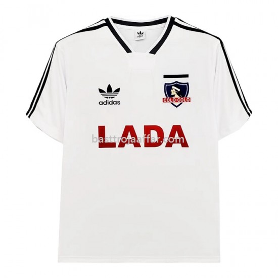 Colo-Colo Hemma Fotbollströja 1991 Kortärmad
