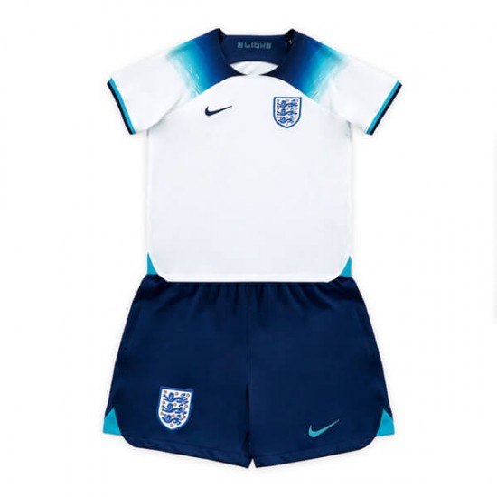 England Barn Hemma Fotbollströja VM 2022 Kortärmad