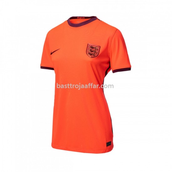 England Dam Borta Fotbollströja 2022 Kortärmad