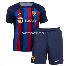 FC Barcelona Barn Hemma Fotbollströja 2022/23 Kortärmad FC Barcelona Barn Hemma Fotbollströja 2022/23 Kortärmad